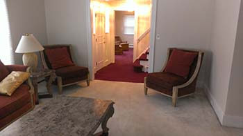 warm comfortable interior