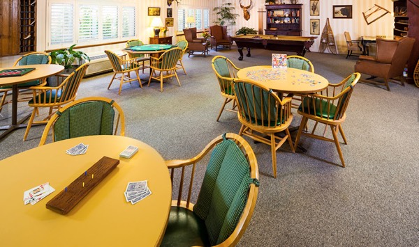 Cascade Inn common room