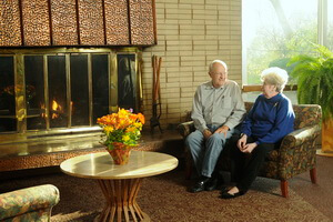 Cerenity senior living living room area
