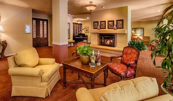 main lobby area for seniors