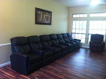 living room view of facility