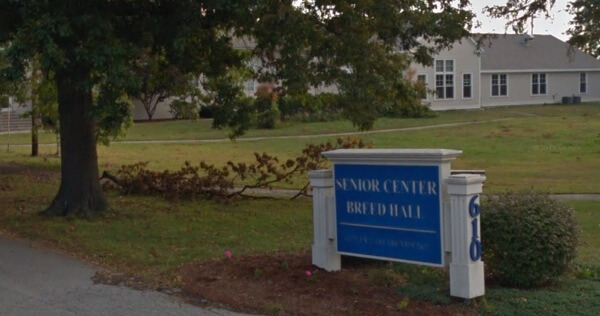 East Providence Senior Center entrance