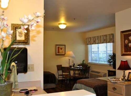 Emeritus at Atherton facility inside