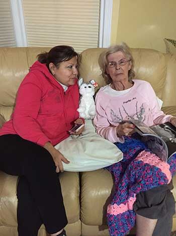 caregiver at facility