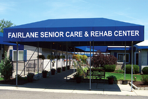 Fairlane senior care facility exterior