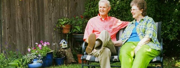 Giselle's Care Home back yard