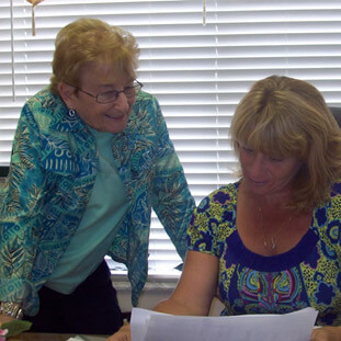 Senior Haven helping a resident