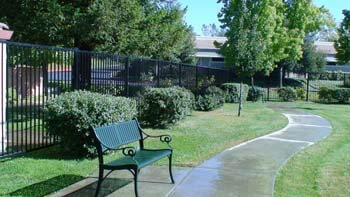 Outside area of facility