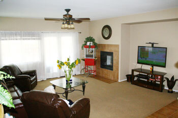 living area for residents