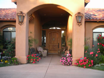 Guardian Angel Villa - exterior entrance