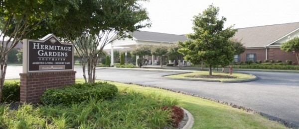 Hermitage Gardens facility front view