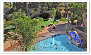 Hollenbeck Palms swimming pool for seniors