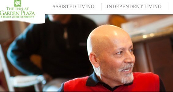 Inn at Garden Plaza happy senior