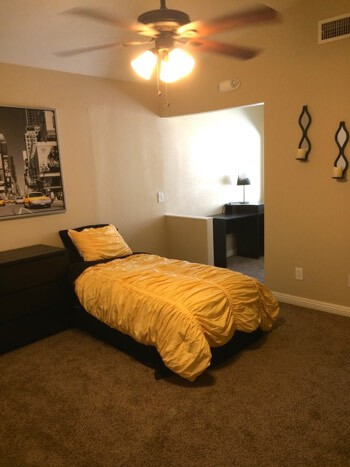 bedroom area