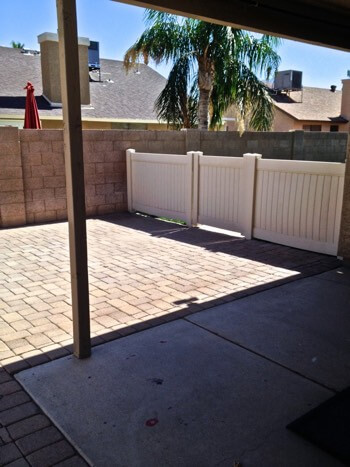 Longevity assisted living's patio