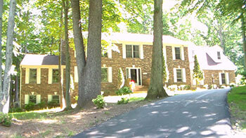 Front view of facility