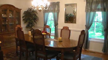 Love'em Care dining room