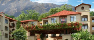 MonteCedro view of the mountains at facility