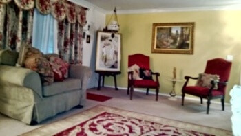 interior of the care home