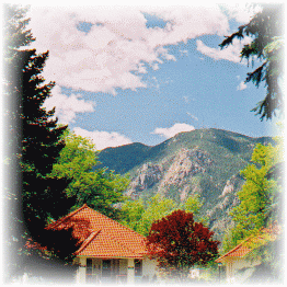 Myron Stratton Home and view