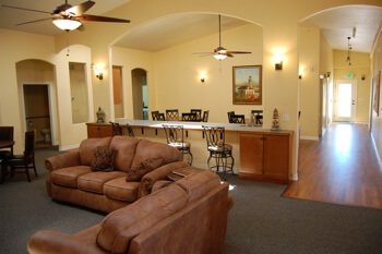 social area for senior residents