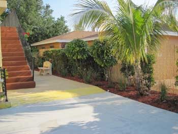 entrance to facility