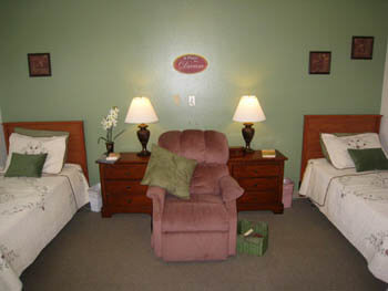 double occupancy bedroom