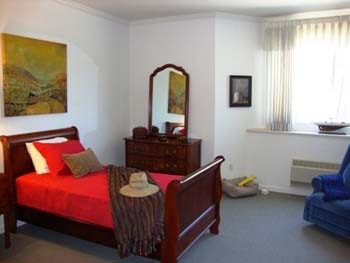 bedroom for seniors at Pacifica