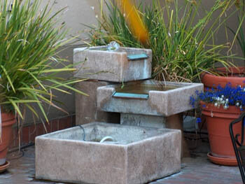 zen-like fountains