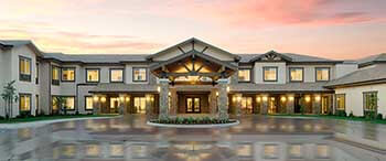 Paintbrush Assisted Living facility front view