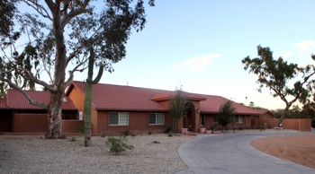 Paradise Living Centers - facility entrance and front