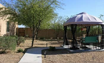 Petradi Assisted Living Back Yard