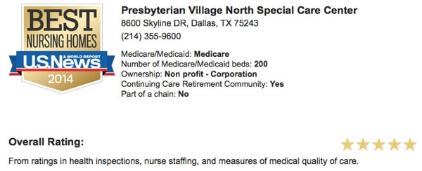 award for Presbyterian North