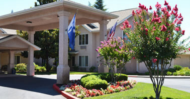 Prestige Senior Living in Chico - entry way