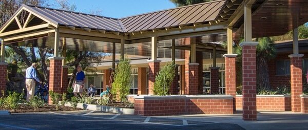 Quaker Gardens front entrance