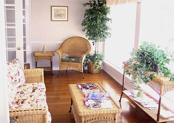 sun room at facility