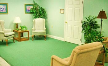 Interior of facility