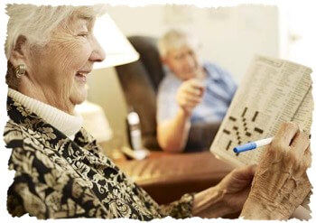 Riverview elderly resident