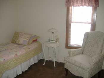 living area of facility