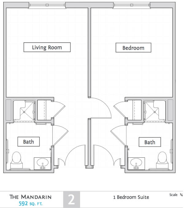 Sample Floor Plan The Mandarin