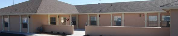 Serenity House of El Paso facility outside area