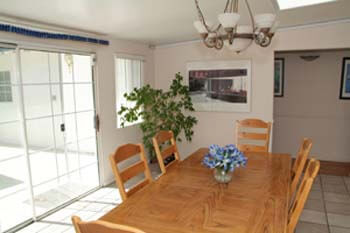 dining room for meal service