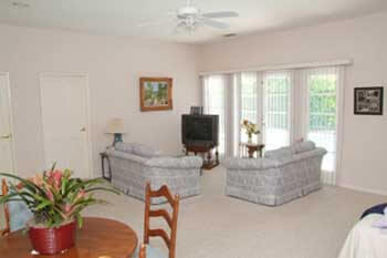 living room for residents