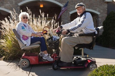 Shawnee Hearland seniors having fun