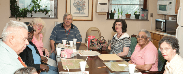 seniors at St. Elizabeth Hall