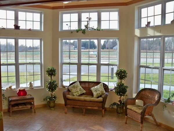 Tender Hearts sun room