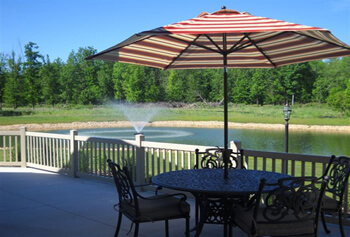 lake view from facility