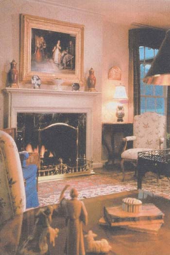 The Mann House interior view