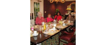 seniors at the facility having fun