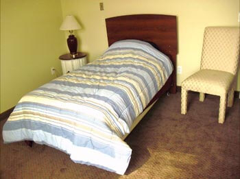 one of the many beds for seniors